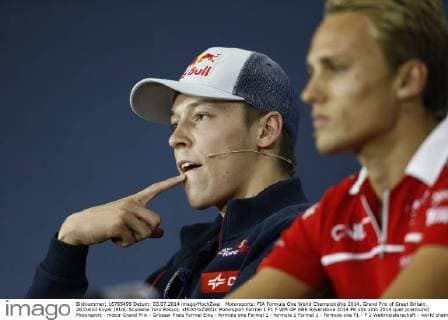 Motorsports: FIA Formula One World Championship 2014, Grand Prix of Great Britain, 26 Daniil Kvyat (RUS, Scuderia Toro Rosso), xHOCHxZWEIx