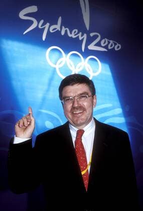 BACH Thomas Praesident des DOSB Olympische Sommerspiele 2000 in Sydney 