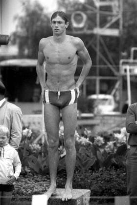 Europacup in Würzburg: Roland Matthes (DDR)