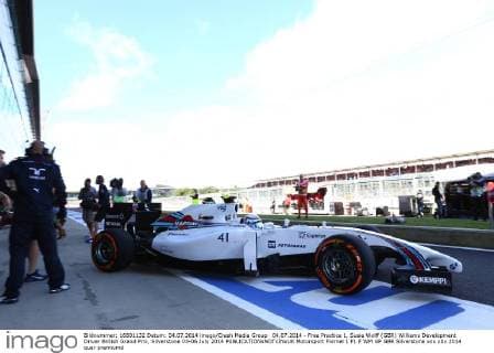 04.07.2014 - Free Practice 1, Susie Wolff (GBR) Williams Development Driver British Grand Prix, Silverstone 03-06 July 2014 