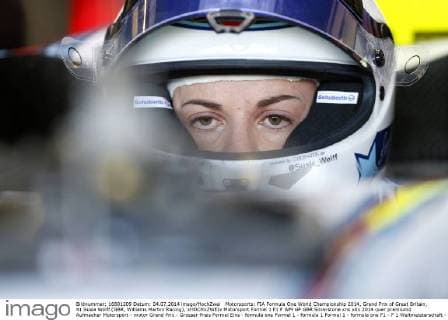 Motorsports: FIA Formula One World Championship 2014, Grand Prix of Great Britain, 41 Susie Wolff (GBR, Williams Martini Racing), xHOCHxZWEIx