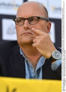 RIIS Bjarne, Sports Director of TEAM TINKOFF-SAXO CYCLISME : Conference de Presse Alberto Contador - Leeds - 04 07 2014 PhotoNews Panoramic 