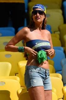 82040714JDI_FRA_GER_FANS BRAZIL FANS 04 07 2014 xADRIANxMACIASx 