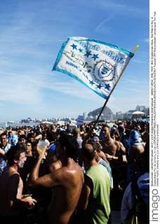 08050714RDI_FAN_FEST_RIO Argentinian Fans, Fan Fest in Rio, in Copacabana Rio de Janeiro, in the xJORGExMARTINEZx 