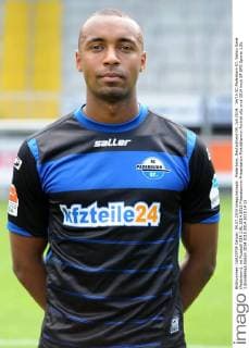Paderborn, Deutschland 04. Juli 2014: 14 15 SC Paderborn 07. Saliou Sane (Paderborn). mt