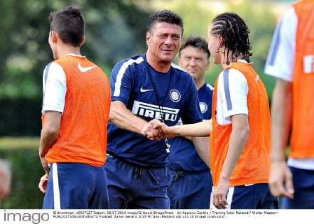 An Appiano Gentile Training Inter Mailand Walter Mazzarri 