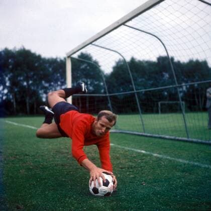 Torwart Manfred Manglitz (MSV Duisburg)