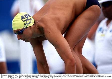 THORPE Ian AUS Schwimm Weltmeister 1998 in Perth mit 16 Jahren Schwimm Weltmeisterschaften 1998 in Perth Australien Sport Schwimmen 