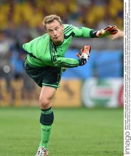FUSSBALL WM 2014 HALBFINALE Brasilien - Deutschland 08.07.2014 Torwart Manuel Neuer (Deutschland)
