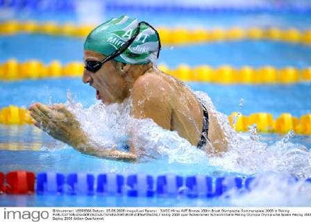 JUKIC Mirna AUT Bronze 100m Brust Olympische Sommerspiele 2008 in Peking 