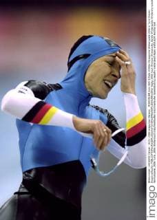FRIESINGER Anni GER 3.Platz 1000m Olympische Winterspiele 2006 in Turin Frauen Eisschnelllaufen 