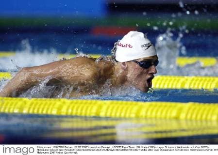 LOCHTE Ryan Team USA Vorlauf 200m Lagen Schwimm Weltmeisterschaften 2007 in Melbourne Schwimmen 