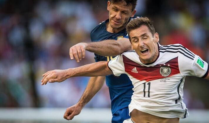 Pictured stake for Miroslav Klose during the match between Germany v Argentina, valid for the final of the World Cup, held at Maracana Stadium. xJonnexRorizx - 