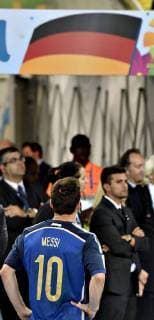 Rio de Janeiro - FIFA WM 2014 - Finale Deutschland - Argentinien - Im Bild: Lionel Messi 