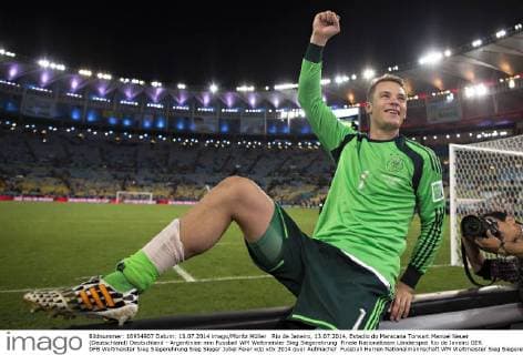 Rio de Janeiro, 13.07.2014, Estadio do Maracana Torwart Manuel Neuer (Deutschland) Deutschland - Argentinien mm