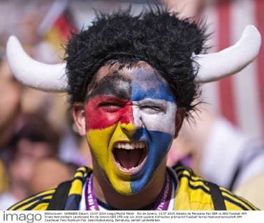 Rio de Janeiro, 13.07.2014, Estadio do Maracana Fan GER vs ARG