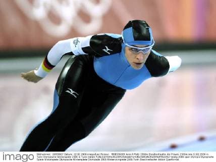 FRIESINGER Anni 4.Platz 1500m Eisschnellaufen der Frauen 1500m am 22.02.2006 in Turin Olympische Winterspiele 2006 in Turin Italien 