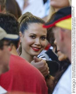 Mesut Özil Freundin Mandy CAPRISTO DEUTSCHLAND - ARGENTINIEN FIFA Fussball WM FINALE Weltmeisterschaft am 13.07.2014 im Maracana Stadion von Rio de Janeiro
