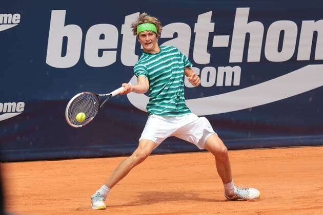 Alexander ZVEREV (GER) , bet-at-home German Open 2014, ATP Tennis Herren 500 World Series, Center Court am Hamburger Rothenbaum, Hamburg, 16.07.14 Alexander Zverev (GER) ATP Tennis Herren 500 Hamburg , EP_cth