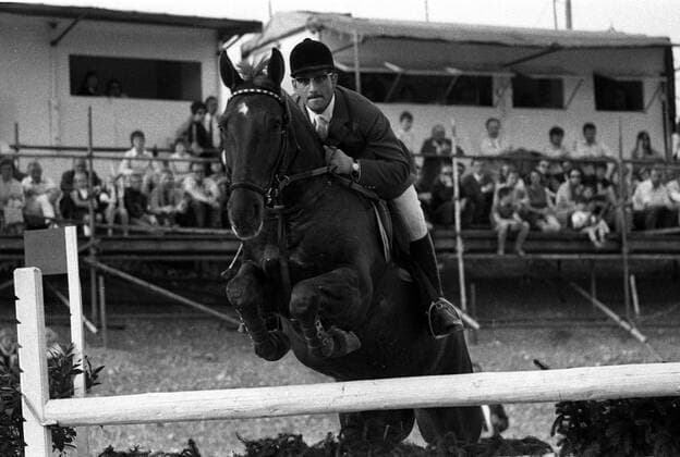 Reitturnier in Gräfelfing: Hans Günther Winkler (BR Deutschland) auf Torphy