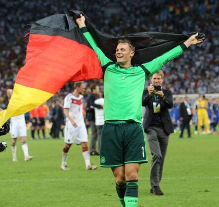 Rio de Janeiro, FIFA, Fussball Männer, Fussball Weltmeisterschaften 2014, FIFA world cup 2014 ,Final, Finale, Deutschland vs Argentinien , Germany vs Argentina 13.07.2014, Estadio Maracana, Rio de Janeiro, Manuel Neuer, TW, Deutschland,
