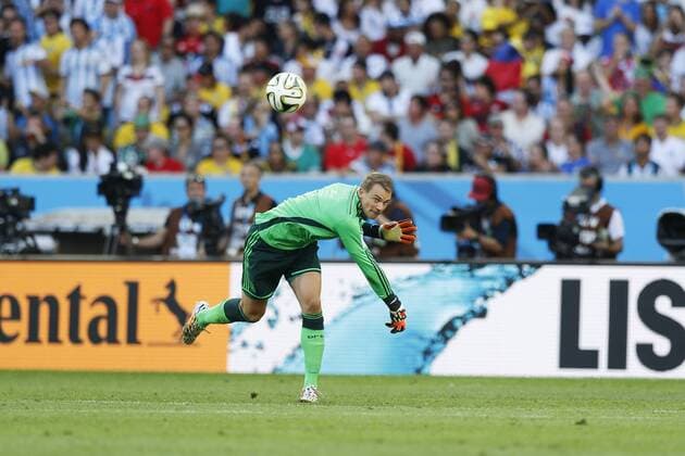 Manuel Neuer (GER), JULY 13, 2014 - Football Soccer : FIFA World Cup Brazil 2014 Final match between Germany and Argentina at the Maracana stadium in Rio de Janeiro, Brazil. Noxthirdxpartyxsales  (heha013632)