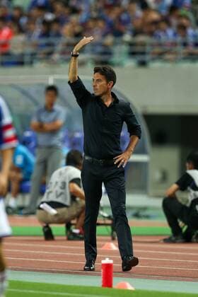 Marco Pezzaiuoli (Cerezo), JULY 19, 2014 - Football Soccer : 2014 J.LEAGUE Division 1 between Cerezo Osaka 2-2 Yokohama F.Marinos at Yanmar Stadium Nagai, Osaka, Japan. NOxTHIRDxPARTYxSALES.  (ytxa001539)