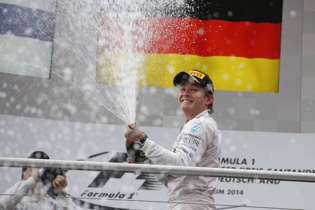 Nico Rosberg (Mercedes GP) Formel 1 GP Deutschland 2014 Formel 1 Grand Prix Deutschland 2014