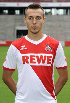 Fussball-Bundesliga, Deutschland, Herren, Saison 2014 2015, Mannschafts-Fototermin, 1. FC Köln: Adam Matuschyk (FC Köln). Einzelbild, Portrait, Porträt.