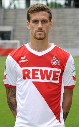 Fussball-Bundesliga, Deutschland, Herren, Saison 2014 2015, Mannschafts-Fototermin, 1. FC Köln: Simon Zoller (FC Köln). Einzelbild, Portrait, Porträt.