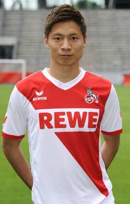 Fussball-Bundesliga, Deutschland, Herren, Saison 2014 2015, Mannschafts-Fototermin, 1. FC Köln: Kazuki Nagasawa (FC Köln). Einzelbild, Portrait, Porträt.