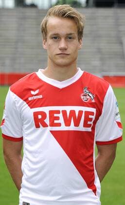 Fussball-Bundesliga, Deutschland, Herren, Saison 2014 2015, Mannschafts-Fototermin, 1. FC Köln: Bard Finne (FC Köln). Einzelbild, Portrait, Porträt.