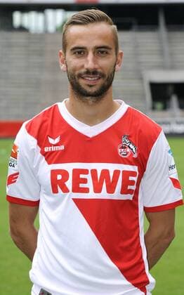 Fussball-Bundesliga, Deutschland, Herren, Saison 2014 2015, Mannschafts-Fototermin, 1. FC Köln: Dusan Svento (FC Köln). Einzelbild, Portrait, Porträt.