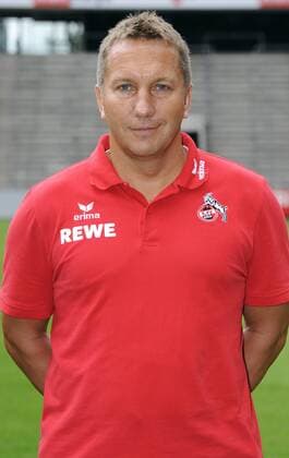 Fussball-Bundesliga, Deutschland, Herren, Saison 2014 2015, Mannschafts-Fototermin, 1. FC Köln: Co-Trainer Manfred Schmid (FC Köln). Einzelbild, Portrait, Porträt.