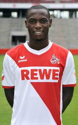 Fussball-Bundesliga, Deutschland, Herren, Saison 2014 2015, Mannschafts-Fototermin, 1. FC Köln: Anthony Ujah (FC Köln). Einzelbild, Portrait, Porträt.