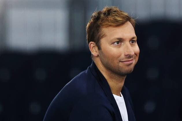 22.07.2014. Glasgow, Scotland. Australian swimmer Ian Thorpe is seen at the Australian team training. Swimming Venue Preview. The Glasgow Commonwealth Games 2014 at the Tollcross International Swimming Centre, Glasgow, Scotland. xAnthonyxAu-Yeungx  ActionPlus11543548