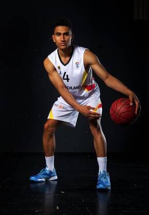 Basketball Rotenburg an der Fulda 23.07.2014 Deutsche Basketball Nationalmannschaft Herren Maodo Lo