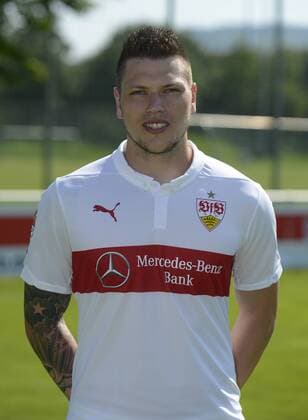 Fussball 1. Bundesliga 2014 2015 24.07.2014 Fototermin beim VfB Stuttgart Daniel Ginczek 