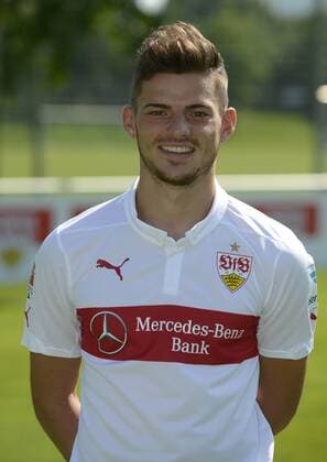 Fussball 1. Bundesliga 2014 2015 24.07.2014 Fototermin beim VfB Stuttgart Tim Leibold 