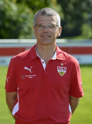 Fussball 1. Bundesliga 2014 2015 24.07.2014 Fototermin beim VfB Stuttgart Zeugwart Micheal Meusch 