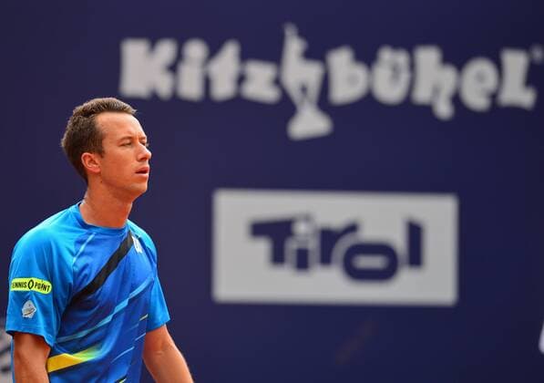 TENNIS - ATP, bet-at-home Cup 2014 KITZBÜHEL,AUSTRIA,31.JUL.14 - TENNIS - ATP Tennis Herren World Tour, bet-at-home Cup. Image shows Philipp Kohlschreiber (GER). 