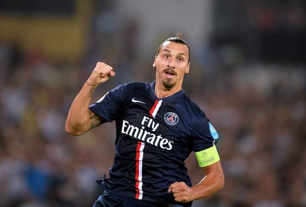 Zlatan Ibrahimovic (psg) FOOTBALL : Paris SG vs Guingamp - 02 08 2014 AnthonyBIBARD FEP Panoramic 