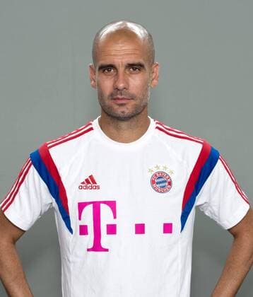 FUSSBALL 1. BUNDESLIGA SAISON 2014 2015 Fototermin beim FC Bayern München 09.08.2014 Trainer Pep Guardiola Foto: Pressefoto ULMER Axel Grundler xxNOxMODELxRELEASExx 