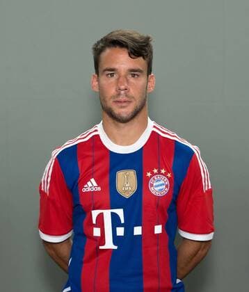 FUSSBALL 1. BUNDESLIGA SAISON 2014 2015 Fototermin beim FC Bayern München 09.08.2014 Juan Bernat Foto: Pressefoto ULMER Axel Grundler xxNOxMODELxRELEASExx 