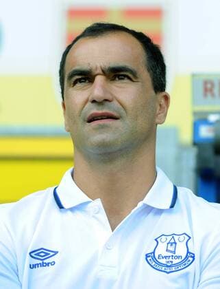 Internationales Freundschaftsspiel: SC Paderborn - FC Everton 09.08.2014. Trainer Roberto Martinez (Everton). HM