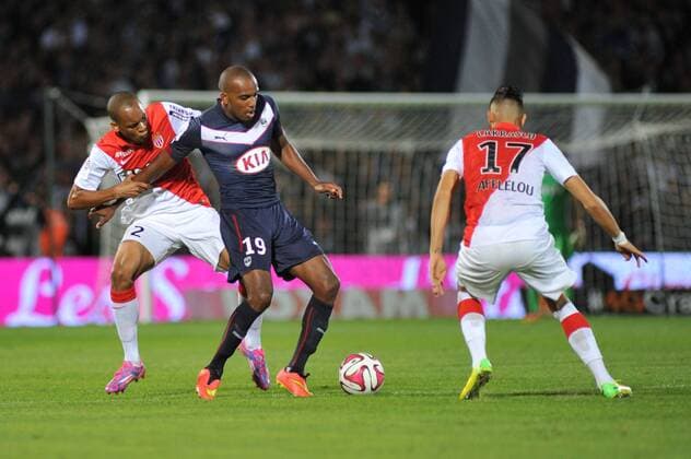 NICOLAS MAURICE-BELAY - FABINHO FOOTBALL : Bordeaux vs Monaco - Ligue 1 - 17 08 2014 FEP Panoramic 