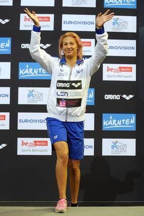 Arianna Castiglioni Italia Bronze Medal 100m Breaststroke Women Swimming 32nd LEN European Championships Berlin andreaxstaccioli