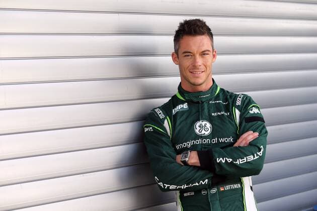 Andre Lotterer (GER) Caterham F1 Team CT-04 Belgian Grand Prix, Spa Francorchamps 
