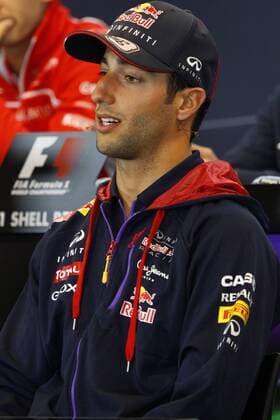 Daniel Ricciardo (AUS) Red Bull Racing RB10 Belgian Grand Prix, Spa Francorchamps 