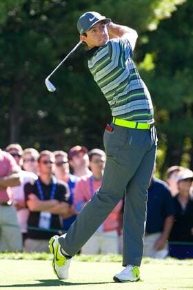 Aug. 29, 2014 - Norton, Massachusetts, United States - August 29, 2014: Rory McIlroy at the 11th tee during the first round of the Deutsche Bank Championship at TPC Boston. Anthony Nesmith CSM GOLF 2014: Deutsche Bank Championship AUG 29 - ZUMAc04